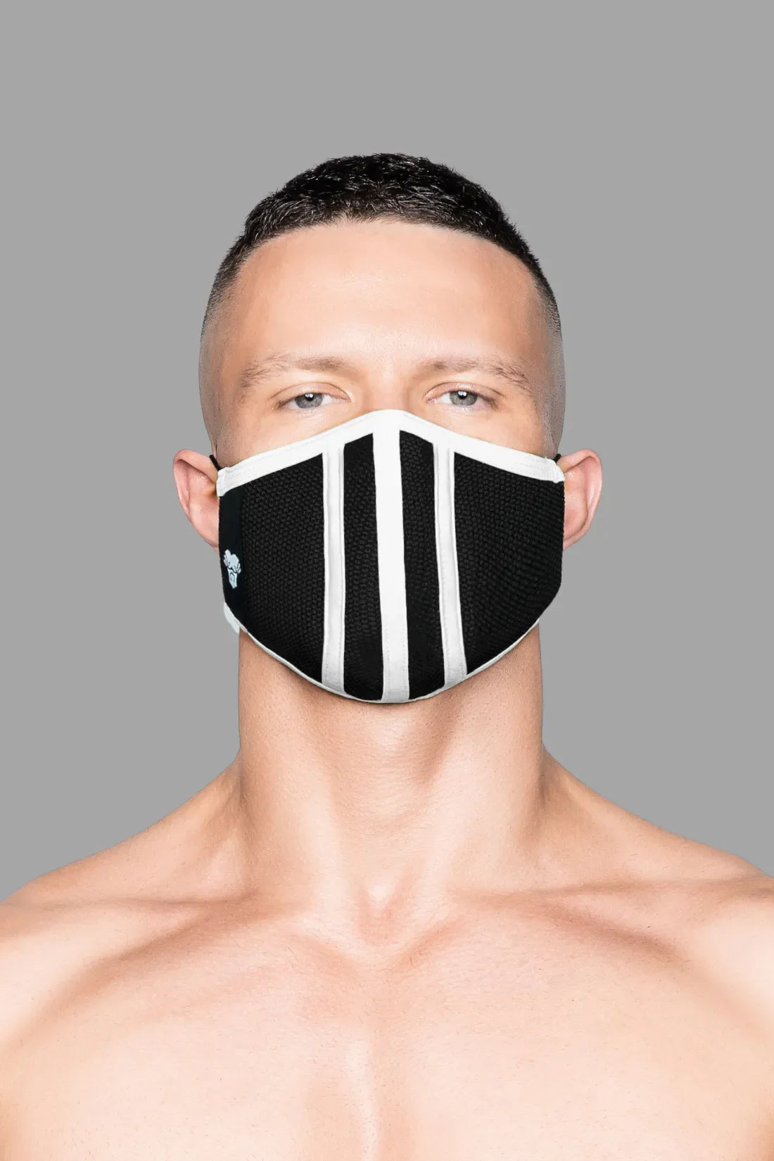 Life 3D Maske. Weiß und Schwarz