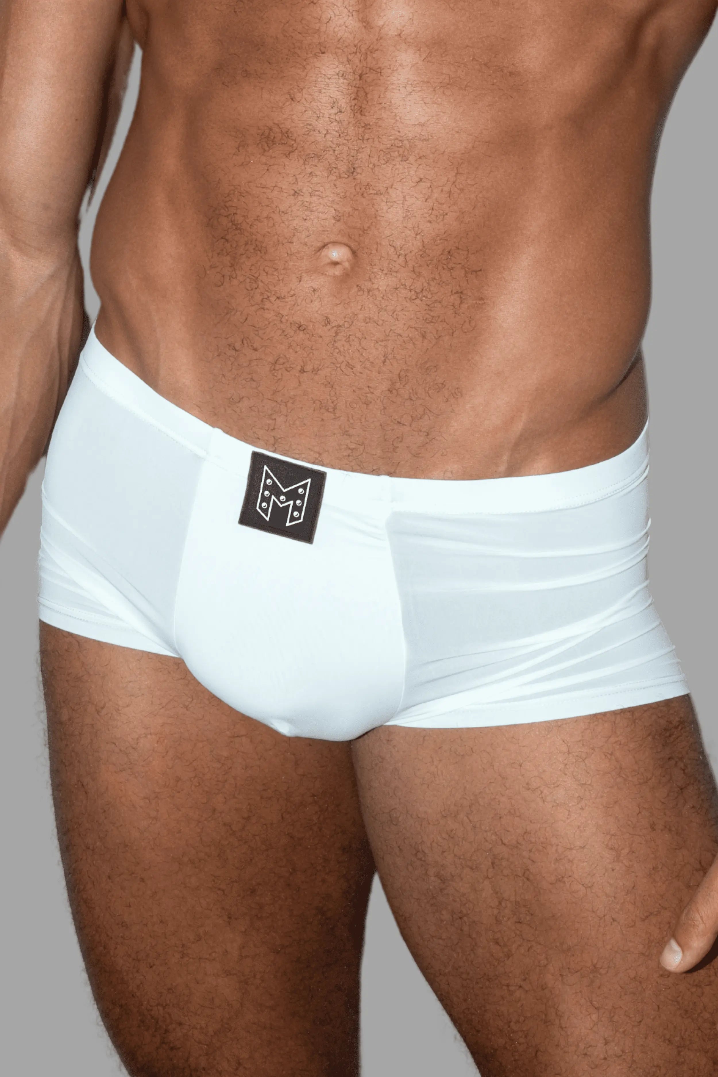 Quadron Ironsilk Tight Trunks. White