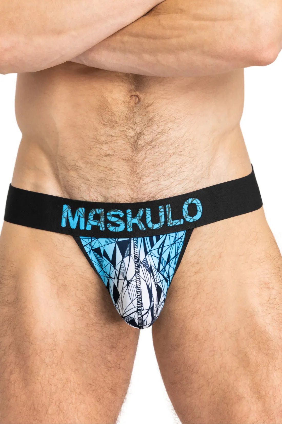 ARMOR Jock con efecto ART-X. Negro+Azul