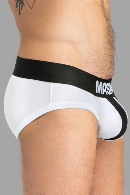 Calzoncillos Tiger POUCH-SNAP. Blanco+Negro