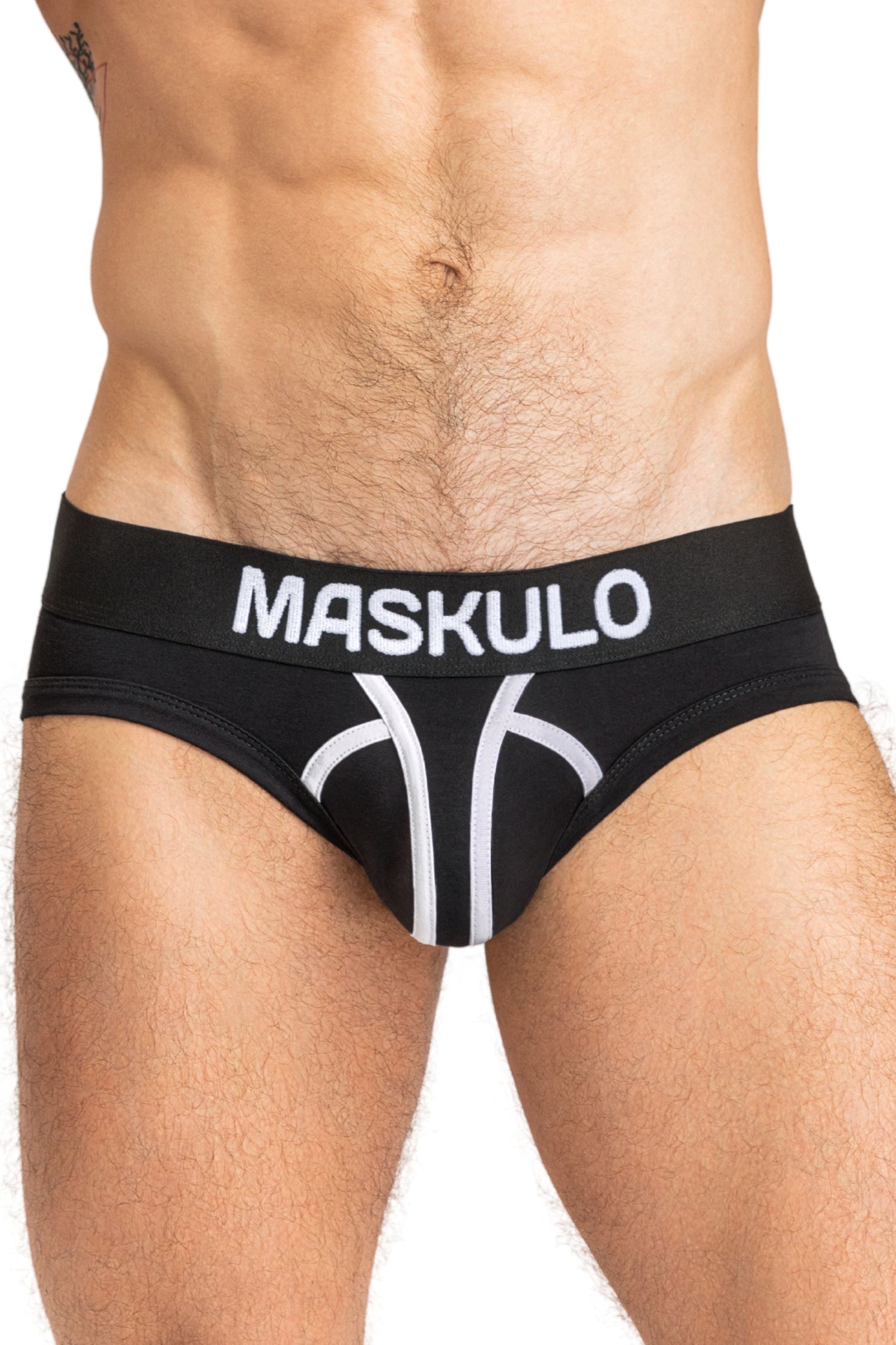 BUFFALO Briefs with BULGE-IN. Black