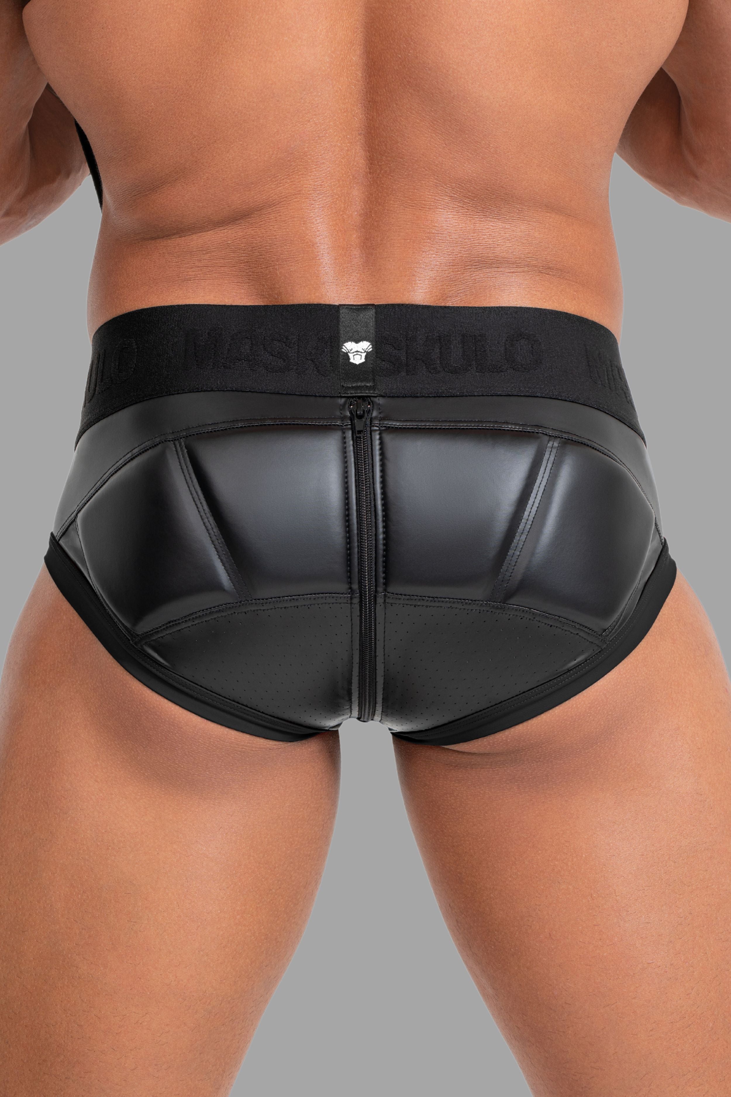 Briefs with Pads. Black