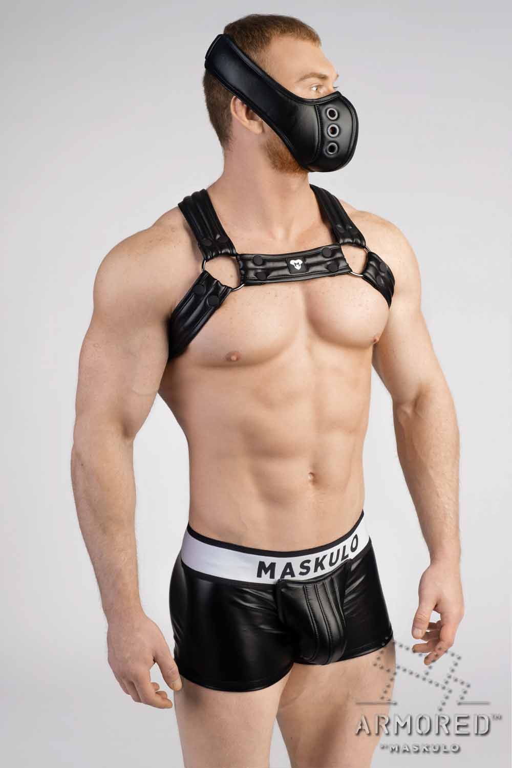 Armored Next. Männer-Fetisch Bulldog Harness