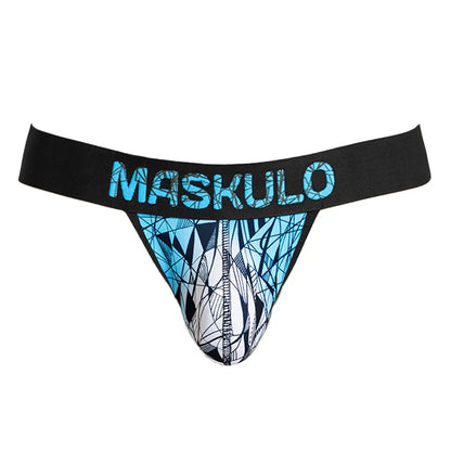 ARMOR Jock met ART-X-effect. Zwart+Blauw