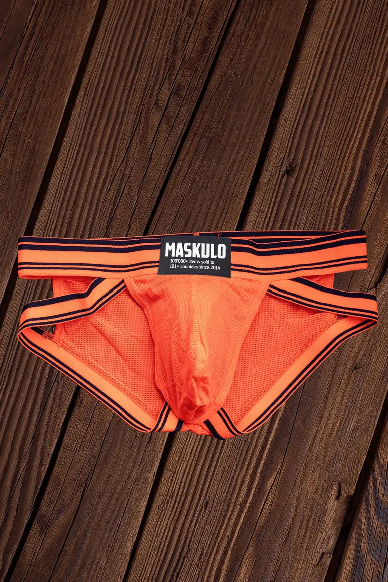 Micah Peacefield. Briefs de Uso Diario. Naranja