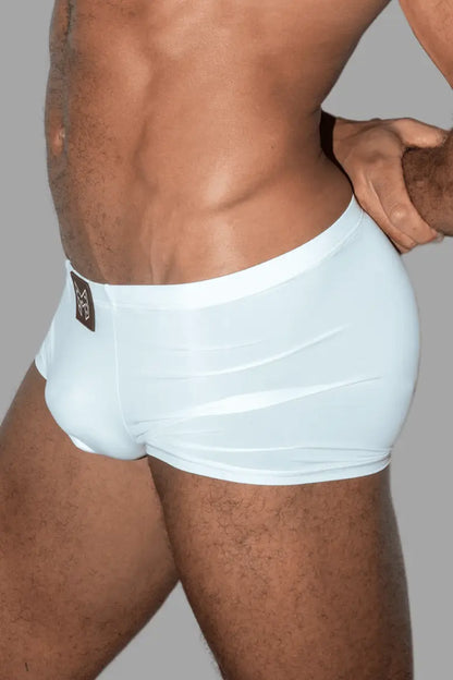 Quadron Ironsilk Trunks Ajustados. Blanco