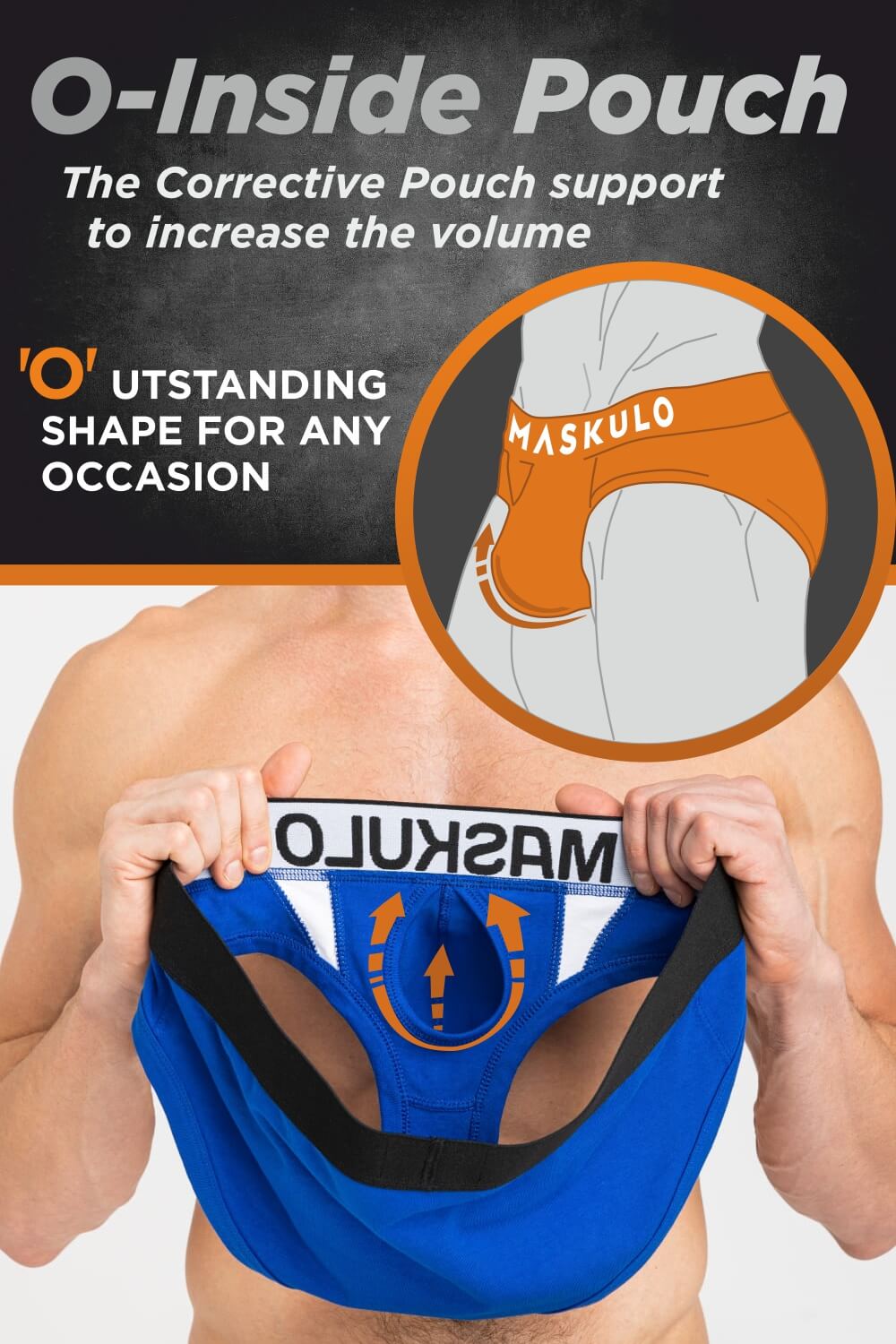 CAPTAIN-A Briefs with O-Inside-POUCH