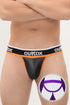 Outtox. Jock with Snap Codpiece. Black+Orange