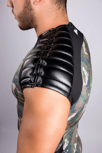 Armored. Top. Shoulder Lacing. Camo - Maskulo - MTP174-Y1 - Maskulo EU Global Online Store