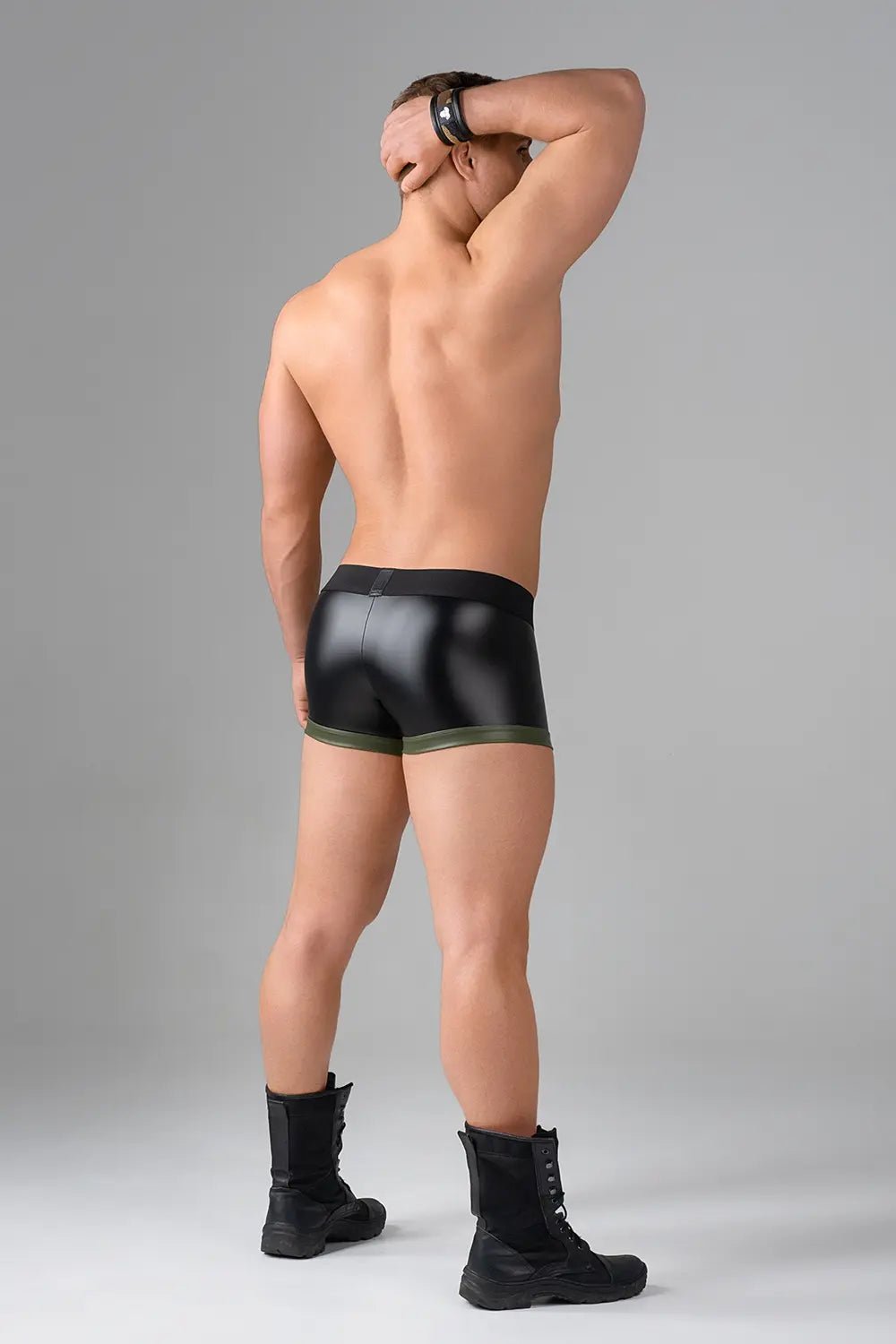 EnForce. Shot Belt Codpiece Trunk shorts. Regular Rear - Maskulo - MTR145-Y1 - Maskulo EU Global Online Store