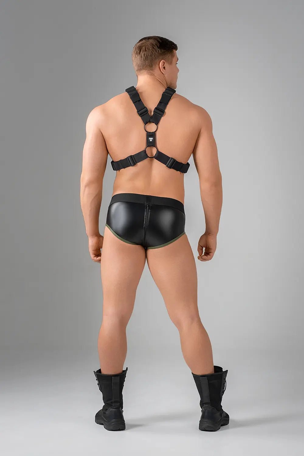 EnForce. Waist - high Codpiece Briefs. Zipped Rear - Maskulo - MBR113-Y1 - Maskulo EU Global Online Store