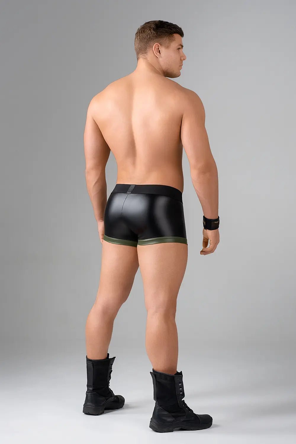 EnForce. Waist - high Codpiece Trunk shorts. Regular Rear - Maskulo - MTR147-Y1 - Maskulo EU Global Online Store