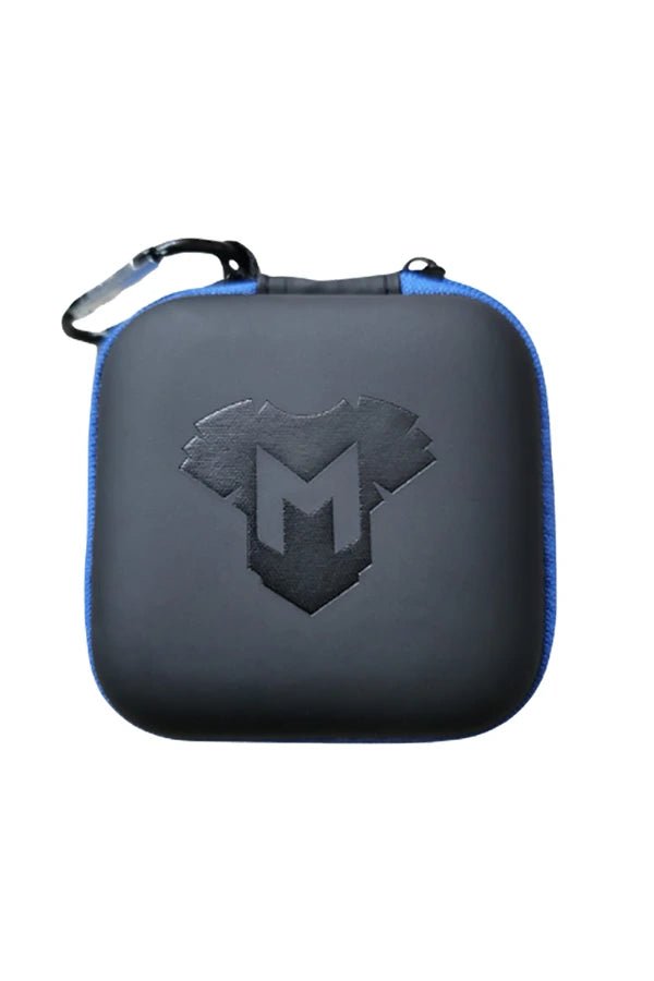 Jax Wanderlust. Mini Zip - Case with Carabiner. Black + Blue Royal - Maskulo - MCS105 - YX - Maskulo Global (EU) Store