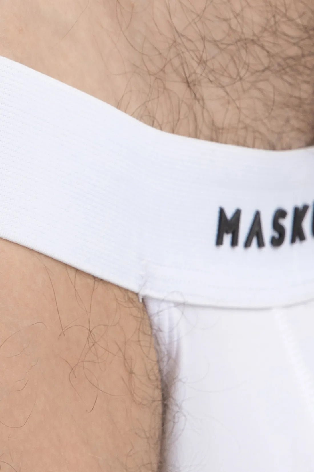 Microfiber Jock. White - Maskulo - MJS107 - Y4 - Maskulo Global (EU) Store