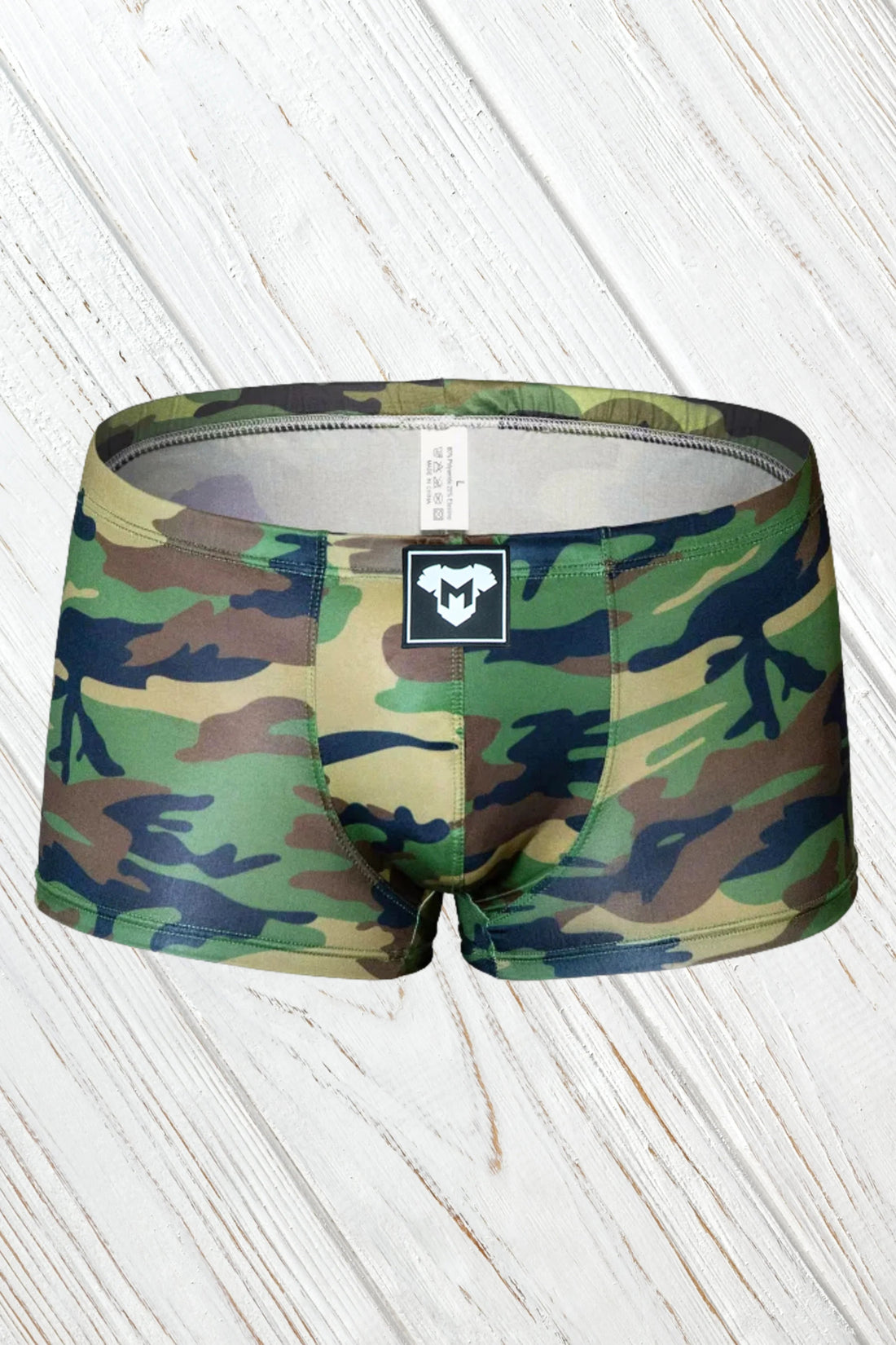 Hue Sleek Trunk Shorts. Silky Camouflage - Maskulo - MSH266 - Y2 - Maskulo Global (EU) Store