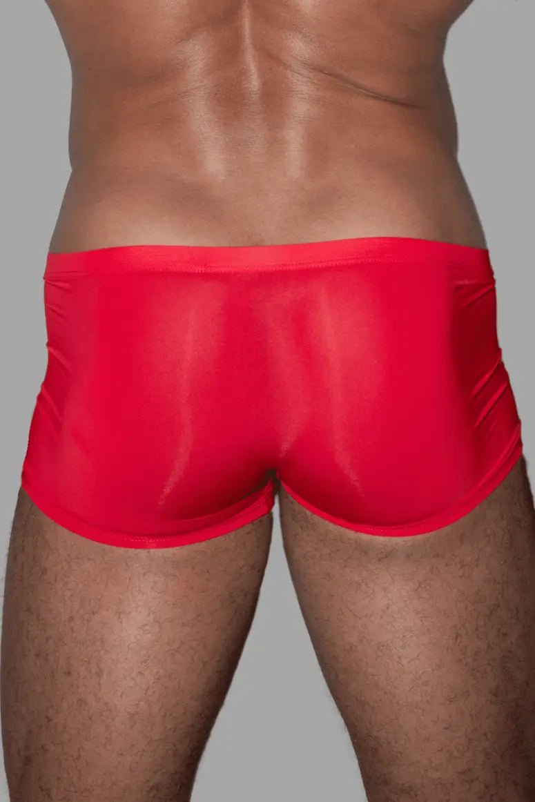 Ryan Ironsilk Tight Trunks. Red - Maskulo - MTR157 - Y2 - Maskulo Global (EU) Store