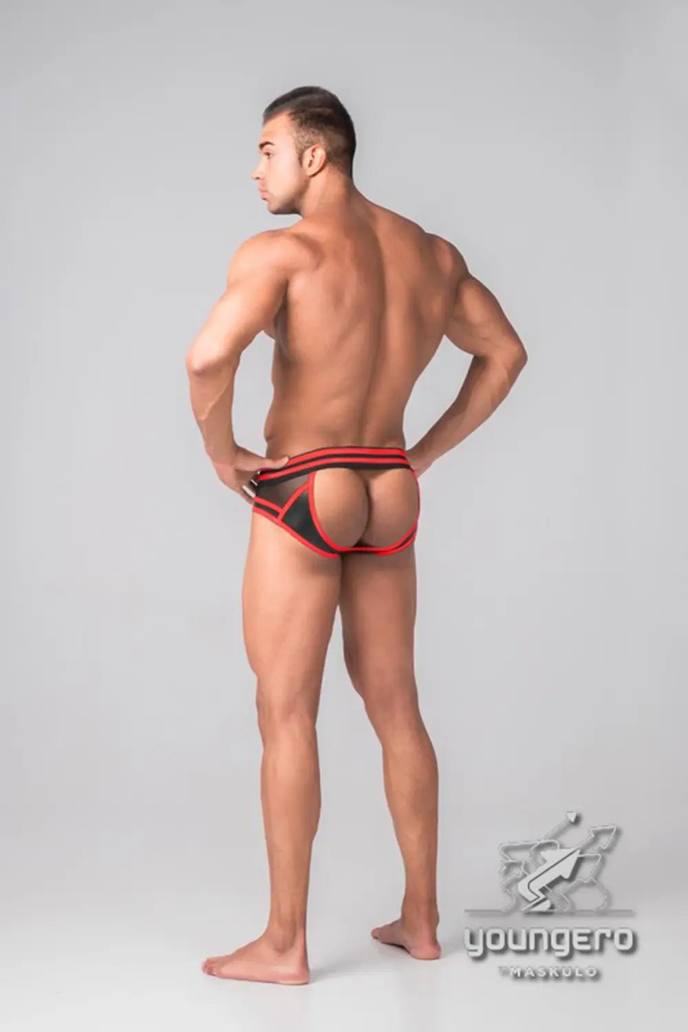 Youngero Generation Y. Briefs. Open Rear. Red - Maskulo - MBR167-Y1 - Maskulo EU Global Online Store