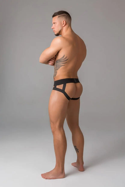 Youngero. Jockstraps. Mesh Codpiece. Orange - Maskulo - MJS161-Y1 - Maskulo EU Global Online Store