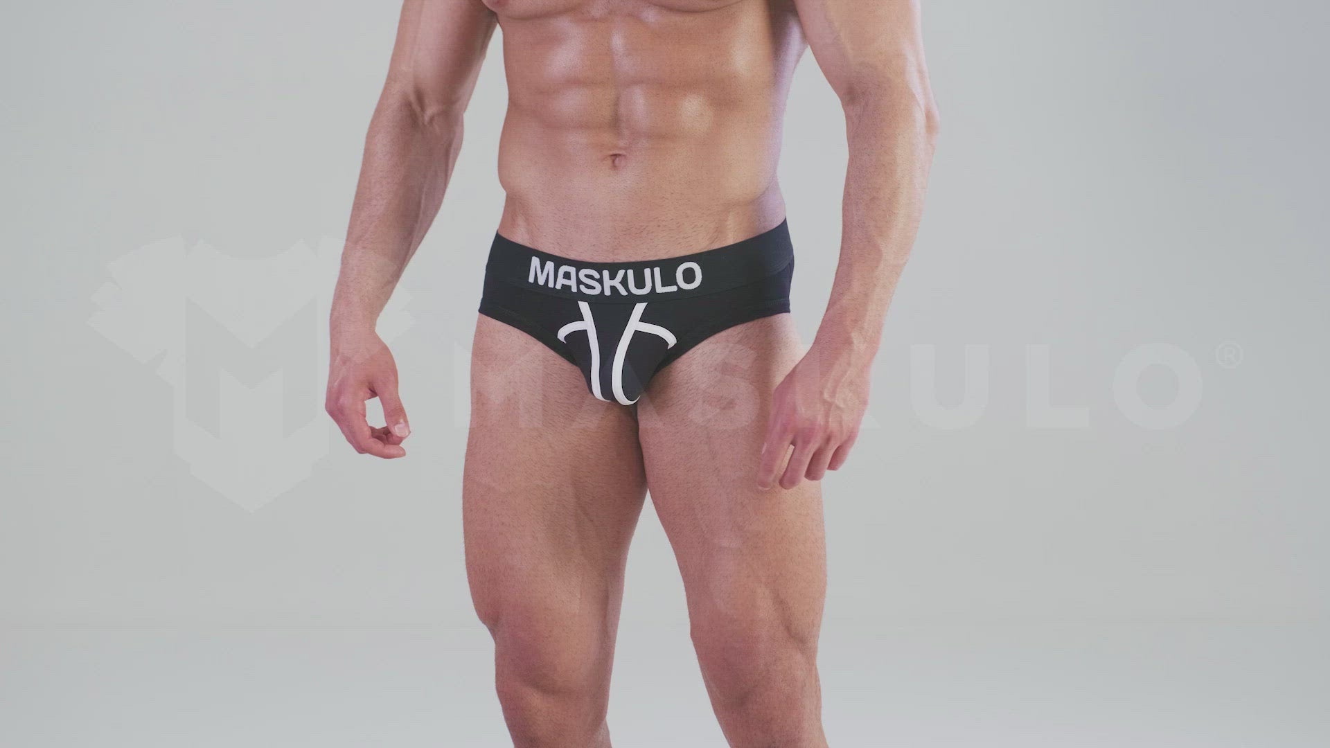BUFFALO Briefs with BULGE-IN. Black